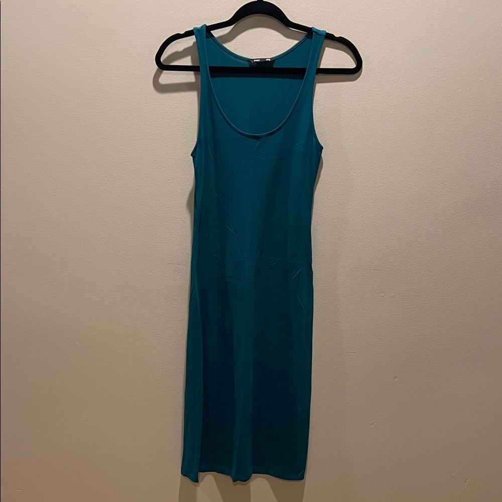 H&M Teal Midi Dress